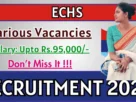 ECHS Agra Recruitment 2026