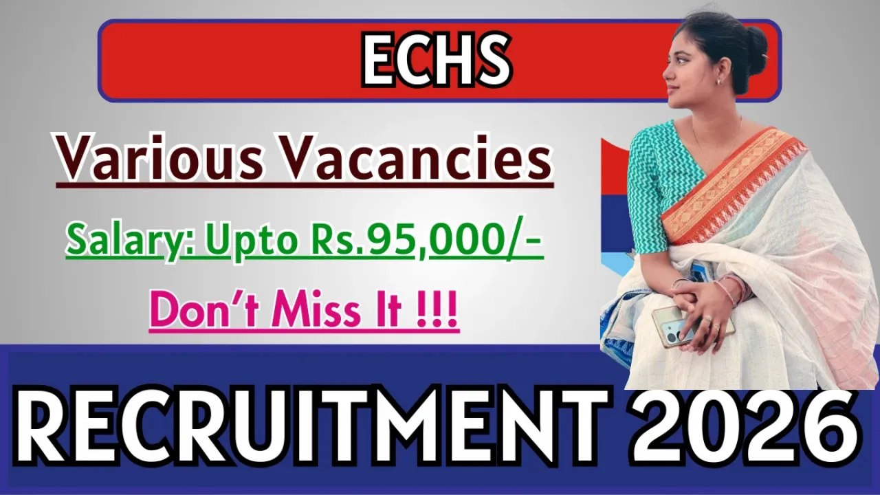 ECHS Agra Recruitment 2026