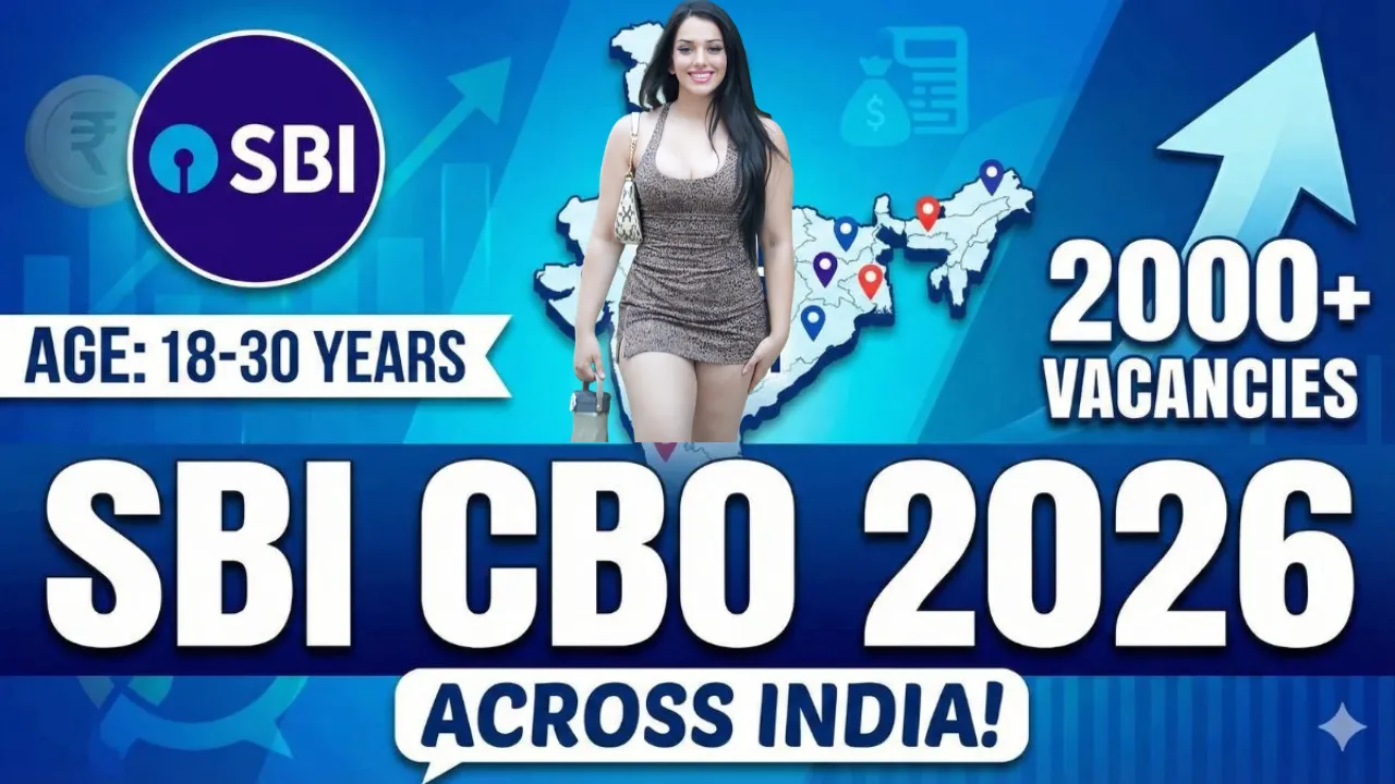 State Bank of India SBI CBO Recruitment 2026 Notification