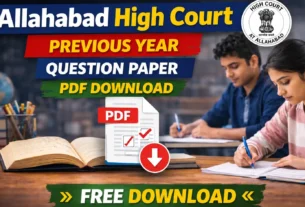 Allahabad High Court Recruitment 2026 for previous year exam paper
